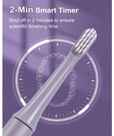 Sonic Electric Toothbrush for Adults & Kids | Rechargeable 3 Modes Smart Timer - 1 Pack - Buy Online on GoSupps.com