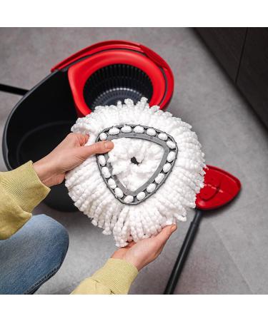 Official Spin Mop Replacement Head Refill 4 Pack for O Cedar Cyclone - Compatible with Ocedar - Buy Online on GoSupps.com