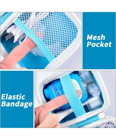 Kids U Shaped Electric Toothbrush Case - Astronaut Blue with Mesh Pocket and Charger Storage - Buy Online on GoSupps.com
