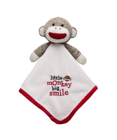 Baby Starters Sock Monkey Snuggle Buddy  Ivory