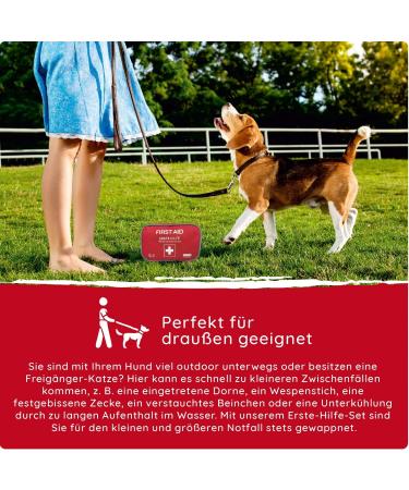 24-Part Dog & Cat First Aid Set | Essential Travel Pharmacy & Emergency Health Products - Buy Online on GoSupps.com