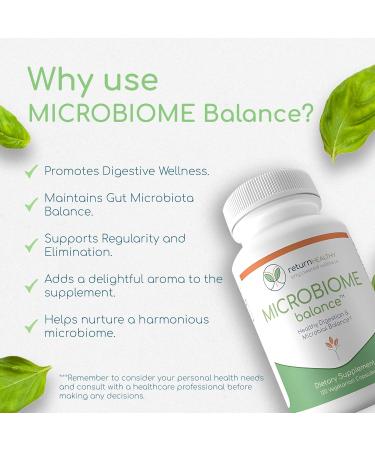 Microbiome Balance Gut Health Supplement for Women and Men with Monolaurin & Caprylic Acid Supports Digestive Wellness & Healthy Gut Environment 120 Capsules - Buy Online on GoSupps.com
