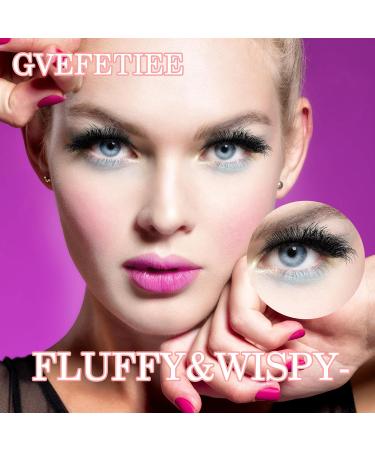 8 Pairs Natural Wispy False Eyelashes - 3D Mink Fluffy Cat Eye & Fox Eye Lashes for Beginners & Cosplay - Buy Online on GoSupps.com