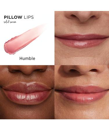 IT Cosmetics Pillow Lips Solid Serum Gloss - Humble (Nude Cinnamon) - Lip Serum with Collagen, Hyaluronic Acid & Tri-Oil Complex - 0.07 oz - Buy Online on GoSupps.com
