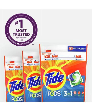 Tide Pods Laundry Detergent Soap Pods Original 3 Bag Value Pack - HE Compatible, 37 Count (Pack of 3) - Buy Online on GoSupps.com