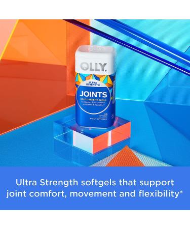 OLLY Ultra Strength Joint and Bone Support Softgels - Tumeric & Vitamin D - 30ct - Buy Online on GoSupps.com