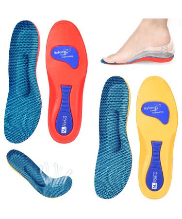 2 pairs of Norelie insert Norelie Sohlen Norelie Orthopedic insoles to support the vault of foot Comfy orthopedic insoles for work shoes sports shoes 39-40