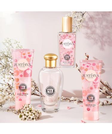 HyBrid & Company Just Diva 4Pcs Gift Set For Women 50ml-Perfume&50ml-Mist&50ml-Bodylotion&50ml-Shower Gel - Buy Online on GoSupps.com