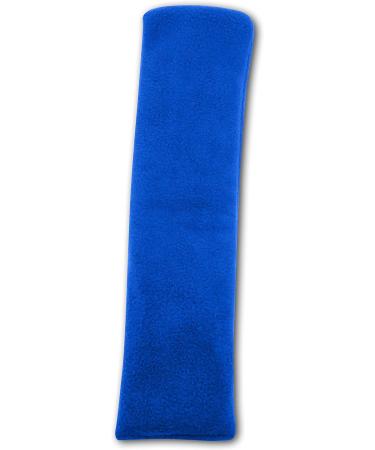 Microwave Wheat Bag Heat Pack Lavender Scented Pain Relief for Neck Back & Shoulders - by Life Healthcare Blue Fleece Cover - Buy Online on GoSupps.com