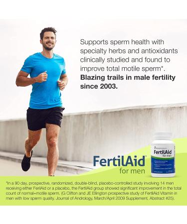 Fertilaid Men & Women Combo: Fertility Vitamins & Supplements for Cycle Regularity and Count & Motility (1 Month Supply) - Buy Online on GoSupps.com