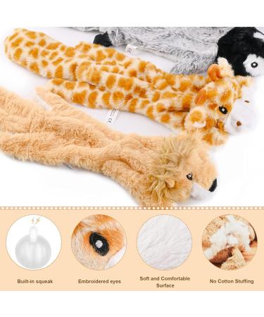 Shop Citamama Squeaky Dog Toy Set - 5 Plush Interactive Training Toys for Small to Medium Dogs | No Fill Eco-Friendly Pet Gear - Buy Online on GoSupps.com