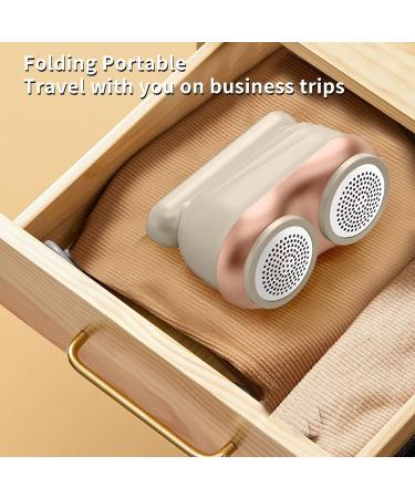 Buy Double Head Lint Trimmer in Milky Coffee Color - Effective Lint Remover for Clothes | Fast International Shipping - Buy Online on GoSupps.com