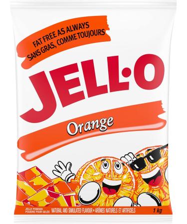 Jell-O Orange Gelatin 1kg (2 Count) - Buy Online on GoSupps.com