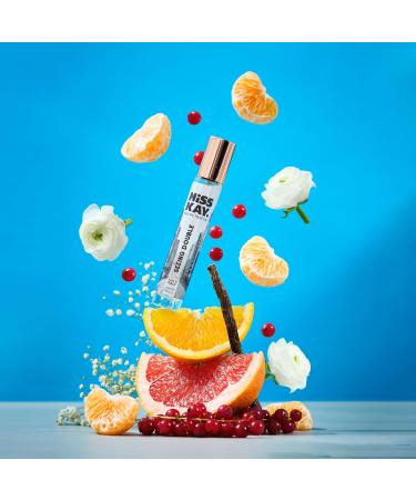 Miss Kay Seeing Double Eau de Parfum 25ml - Rich & Feisty Scent - Notes of Schinus Molle Orange & Grapefruit - Made in Italy 100% Vegan Cruelty Free & Paraben Free - Buy Online on GoSupps.com