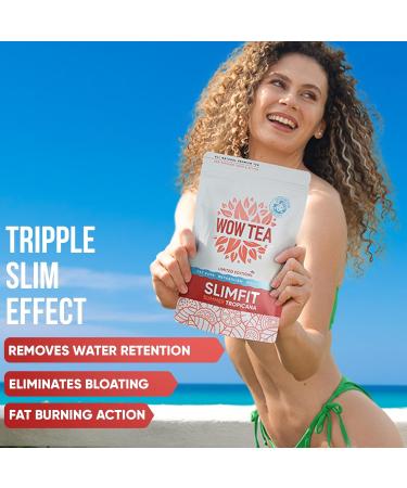  WOW TEA WOW TEA: Summer Tropicana SlimFit Tea - Limited Edition - Buy Online on GoSupps.com