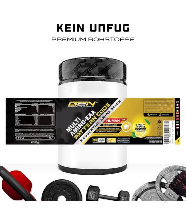 Buy 2x EAA Powder + Premium Shaker - Candy Lemon & Strawberry Watermelon - All 8 Essential Amino Acids - Vegan Amino Workout Drink (532g) - International Shipping - Buy Online on GoSupps.com