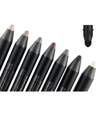  Makki Shimmery Golden Black Soft Eyeshadow Crayon 06 Colors Eyeshadow and Eyeliner Stick - Buy Online on GoSupps.com