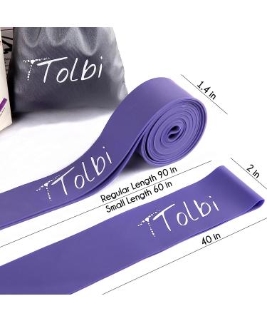 Dance Stretch Bands for Flexibility | Ballet and Gymnastics Equipment | Dancer Gifts - Regular Purple - Buy Online on GoSupps.com