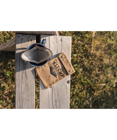 Kitchi Outfitters Stainless Pour Over Coffee Dripper with Storage Pouch - 6*4inch - Buy Online on GoSupps.com