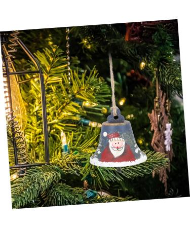 Buy Abaodam 2PC Wrought Iron Snowmen Jingle Bells - Christmas Holiday DIY D cor - 7x7cm - Colorful Hanging Bells for Festive Decorations - Buy Online on GoSupps.com