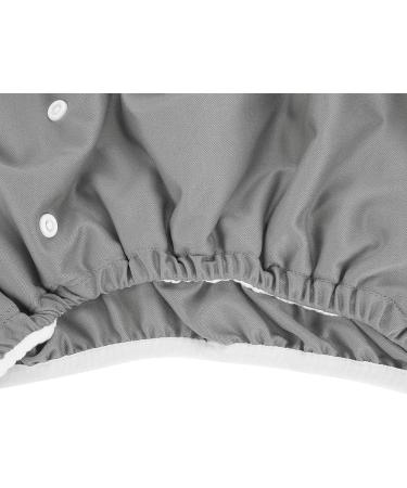Buy Washable Adult Diapers | Adjustable Incontinence Care Cloth Diapers | Easy Dry Gray Pocket Diaper Cover - Buy Online on GoSupps.com