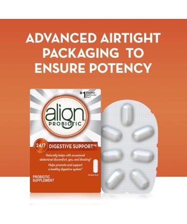 Align Probiotic Supplement Capsule 49 Count (Packaging May Vary) (Pack of 2) 1 Count (Pack of 98) - Buy Online on GoSupps.com