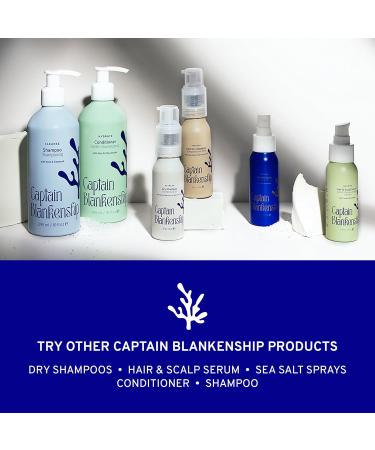 Buy Captain Blankenship Refresh Dry Shampoo Powder - All Natural Organic Non-Aerosol Absorbs Oil & Boosts Volume - 1.2 oz Aluminum Bottle - International Shipping Available - Buy Online on GoSupps.com