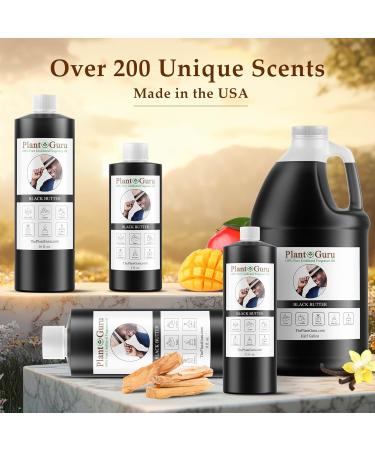 Black Butter Fragrance Oil 8 fl. oz | Ideal for DIY Soap Candles & Bath Bombs | Aromatherapy Lotions & Body Butters - Buy Online on GoSupps.com