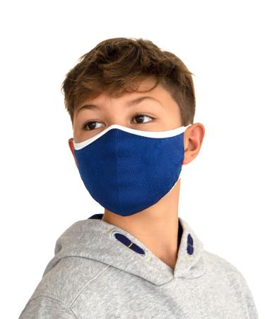 Relaxsan Unima Kids Blue -Courty Library Washable Children 6-10 Years-Light and Breathable Dryarn and X-Static Blue Children 6-10 Years