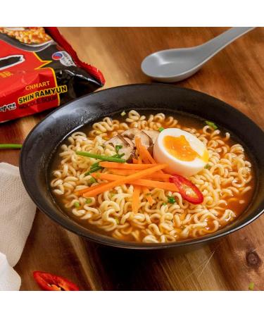 CNMART Korean Ramen Shin Ramyun Instant Noodle - Hot Spicy - Buy Online on GoSupps.com