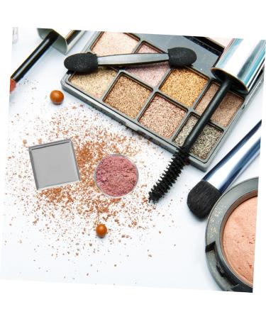 FOMIYES 150 Pcs Aluminum Plate Metallic Eyeshadow Watercolor Tin Empty Eyeshadow Dispenser Square Lipstick 2.5X2.5CMx5pcs As Shownx5pcs - Buy Online on GoSupps.com