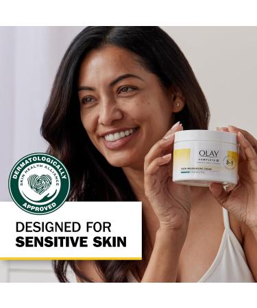 Olay Complete+ Rich Moisturizing Cream Fragrance-Free 8.5 OZ | 3-in-1 Hydrating Face Cream for Dry Skin with Vitamin B3 E & Ceramides - Shop Internationally - Buy Online on GoSupps.com