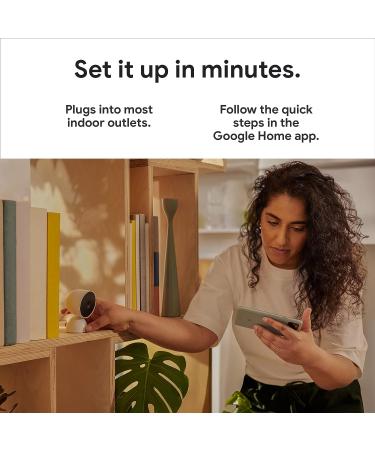 Google Indoor Nest Security Cam 1080p (Wired) - 2nd Gen - Snow | Buy Online - Buy Online on GoSupps.com