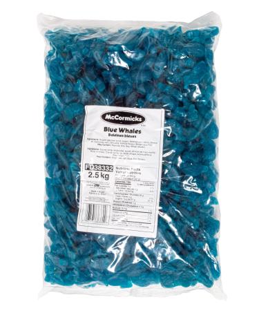 McCormicks Blue Whales - Gummies - Bulk Candy Bag 1.8kg