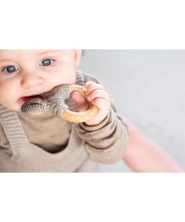 Naturezoo Bei ring - Light Blue | Premium Baby Teething Ring | Safe & Soothing Solution for Infants - Buy Online on GoSupps.com