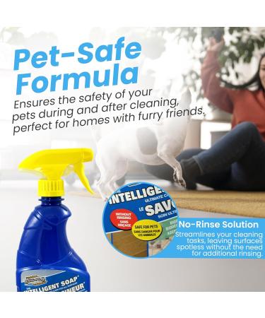SURF PRO Intelligent Soap Floor Multi-Surface Cleaner (500ML /16.9oz) 500 ml / 16.9 oz - Buy Online on GoSupps.com