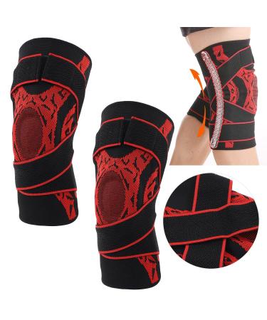 Elastic Knee Compression Sleeve - Breathable Sports Knee Brace for Men & Women | Perfect for Basketball & Running - Buy Online on GoSupps.com