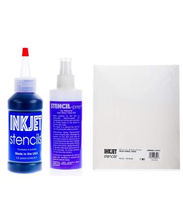 Inkjet Tattoo Stencil Refill Kit - Tracing Paper, Spray & Stencil Ink