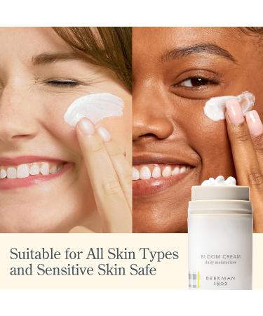 Beekman 1802 Milk Drops Ceramide Face Serum (0.95 oz) + Bloom Cream Daily Face Moisturizer (1.69 oz) - Good for Sensitive Skin - Cruelty Free - Buy Online on GoSupps.com