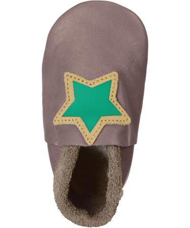 Sterntaler Boy's Grey Baby Booties Boots - Size 4.5/5.5 UK Child | Eisengrau 5201906 - Buy Online on GoSupps.com