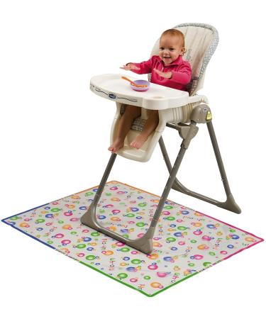 Mommy's Helper No Mess Splat Mat - Printed | Waterproof Baby Floor Protector - Buy Online on GoSupps.com