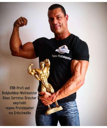 Erdschwalbe Organic Hemp Protein - Vegan Protein Powder 1 Kg | High Protein Nutrient-Rich International Shipping - Buy Online on GoSupps.com