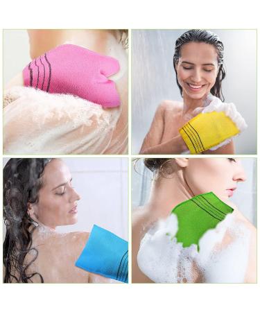 12 Pack Korean Peeling Gloves - Body Peeling Towels & Washcloths for Shower | Exfoliating Italy Cloths - Buy Online on GoSupps.com