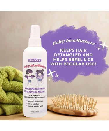 LavenderLocks Lice Prevention Spray | 8 fl oz | No Sulfate & Pesticides | Formulated with Lavender Oil - Buy Online on GoSupps.com