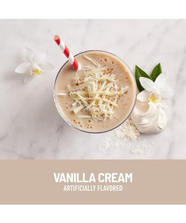 SlimFast Advanced Nutrition High Protein Vanilla Cream Smoothie Mix - 20g Protein, 12 Servings - Weight Loss Powder (Pack of 1) - Buy Online on GoSupps.com
