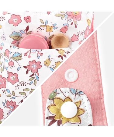 GAGAKU Baby Doll Carrier - Pink Peach Blossom Toy Sling with Adjustable Straps for Kids - Buy Online on GoSupps.com
