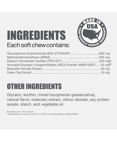 Nutramax Dasuquin with MSM Soft Chews 84ct for Small/Medium Dogs - Under 60 lbs - Buy Online on GoSupps.com