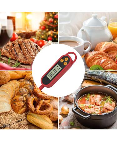 LCD Digital Kitchen Thermometer - Long Probe Versatile for Cooking Baking & Baby Food | Accurate Meat & Liquid Thermometer - International Shipping Available - Buy Online on GoSupps.com