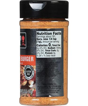 Weber Flavor Bomb Burger Seasoning 6.75oz Shaker - Pack of 1 - Buy Online on GoSupps.com