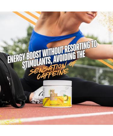 Shop Sante Pre Workout Plus Stim-Free Caffeine-Free EAA/BCAA with L-Arginine Acetyl-L-Carnitine & L- Citruline Amino Acid Supplement 50 Servings Pineapple - Buy Online on GoSupps.com